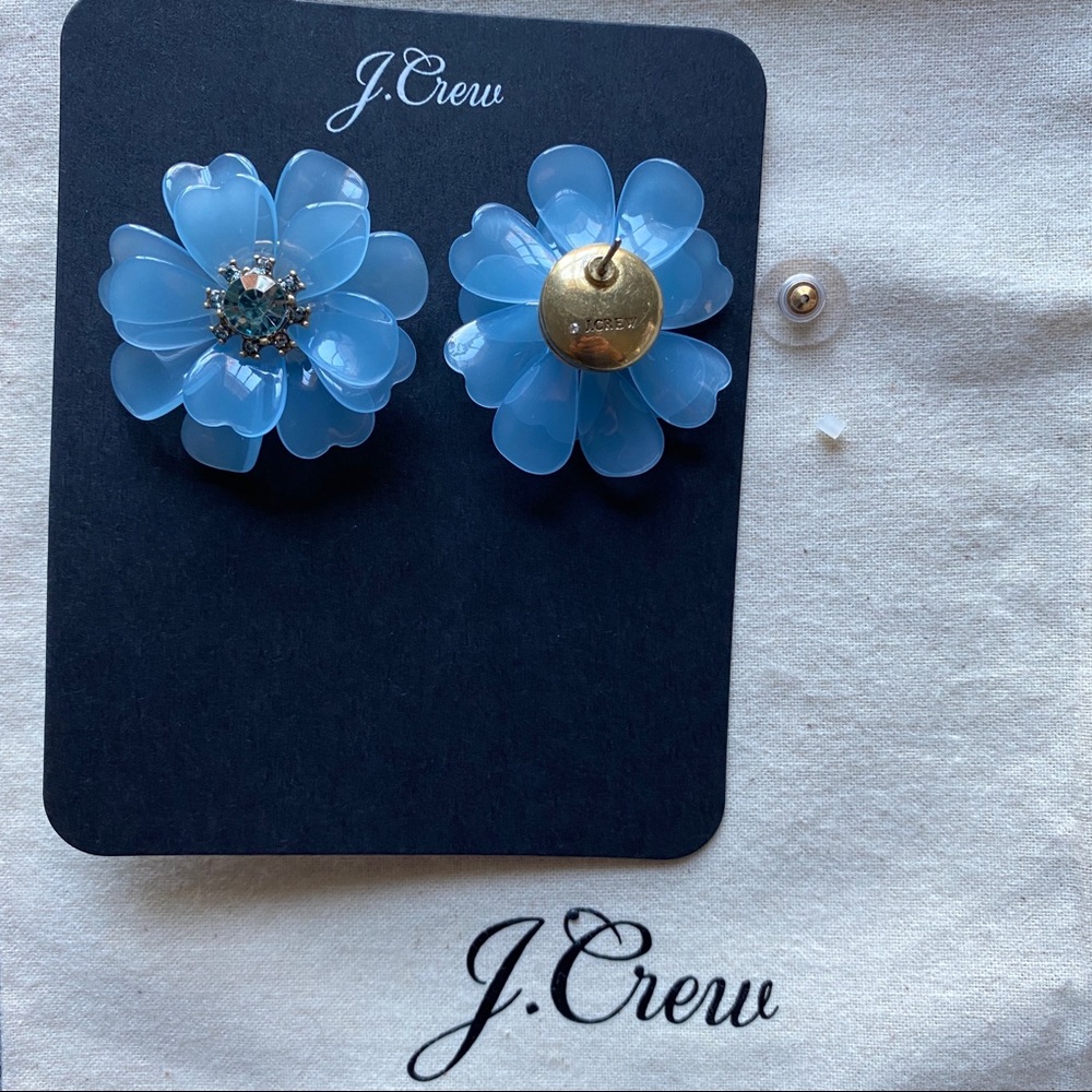 J. Crew Full bloom flower earrings - Picture 4 of 7